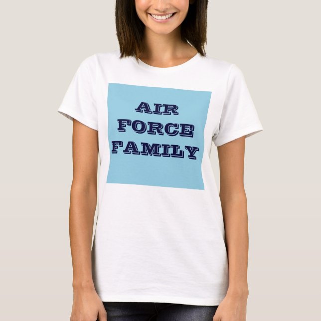 Família da Força Aérea T-Shirt (Frente)