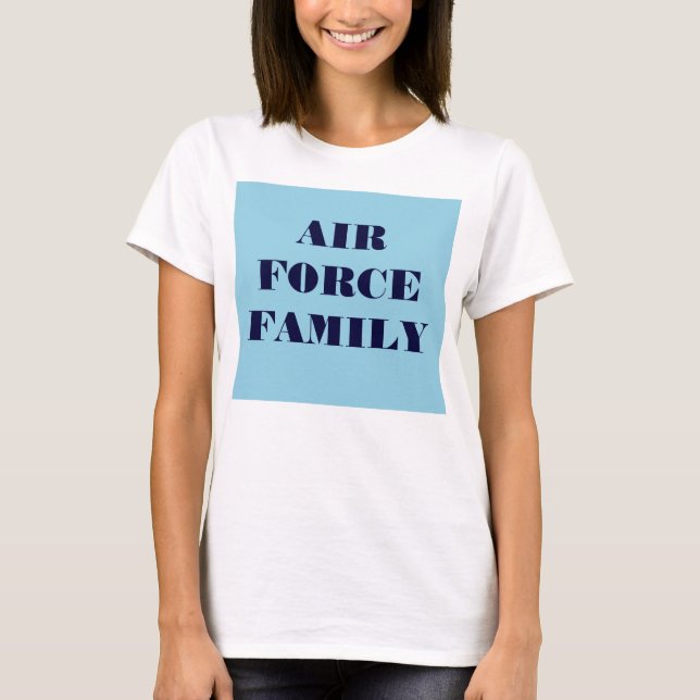 Família da Força Aérea T-Shirt (Frente)