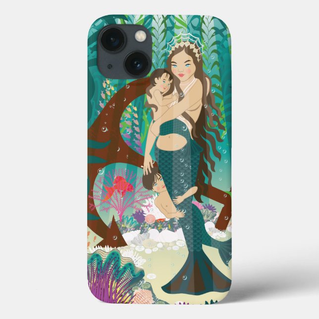 Família de Sereias (brunettes) (Verso)