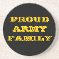 Família do Exército de porta copos Orgulho