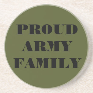 Família do Exército de porta copos Orgulho