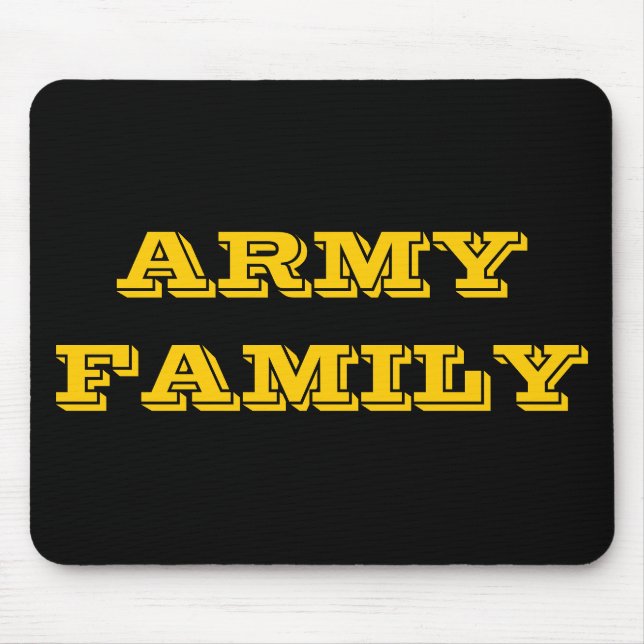 Família do Exército Mousepad (Frente)