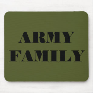Família do Exército Mousepad
