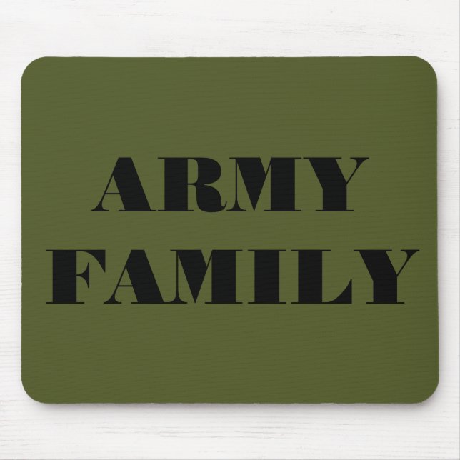 Família do Exército Mousepad (Frente)