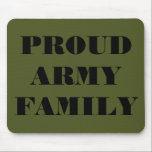 Família do Exército Orgulhoso de Mousepad<br><div class="desc">Família do Exército Orgulhoso de Mousepad</div>