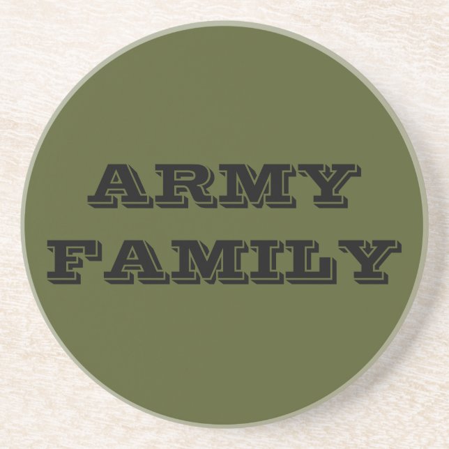 Família do Exército porta copos (Frente)