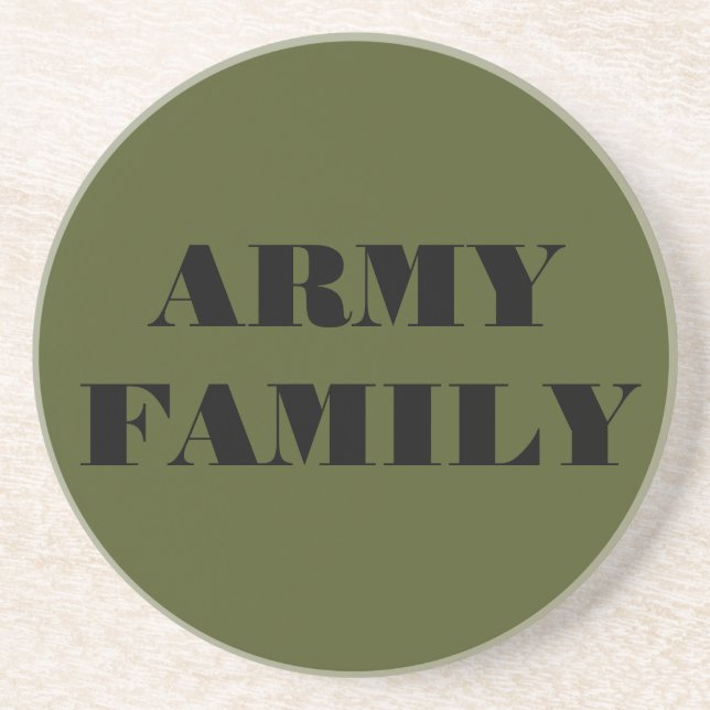Família do Exército porta copos (Frente)