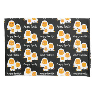 Família irritada Macacos design T-Shirt Bath Mat