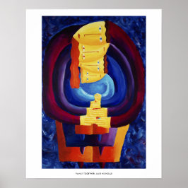 Família Junta Impressão de pintura de retrato mode