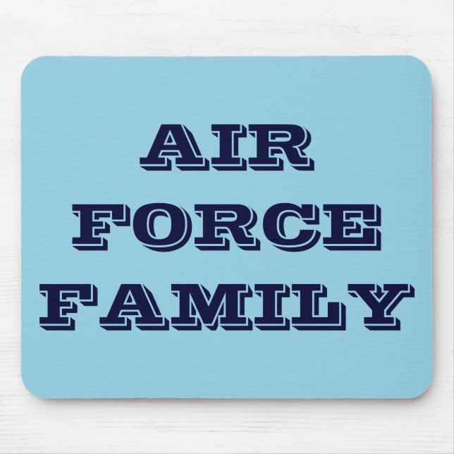Família Mousepad Air Force (Frente)