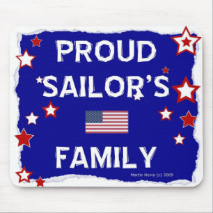 Família Orgulhosa de Sailor - Em Honra - Mousepad