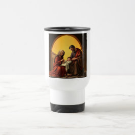 Família Santa, Jesus Maria e Caneca de viagem Jose