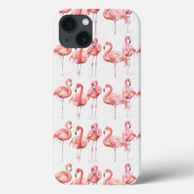 Família tropical de | dos flamingos (Verso)