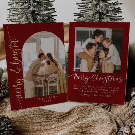 Familiar Foto de Arco Vermelho Elegante de Natal