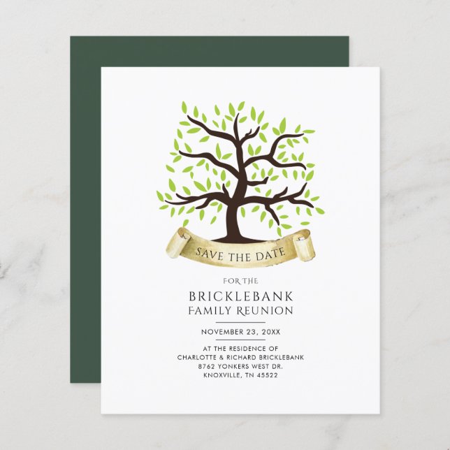 Familiares Sindicatos Primos Anuais Se Juntam (Frente/Verso)