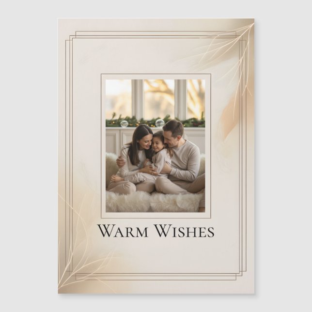 Family Photo Christmas Card (Frente)