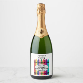 Family Reunion Sparkling Wine Label
