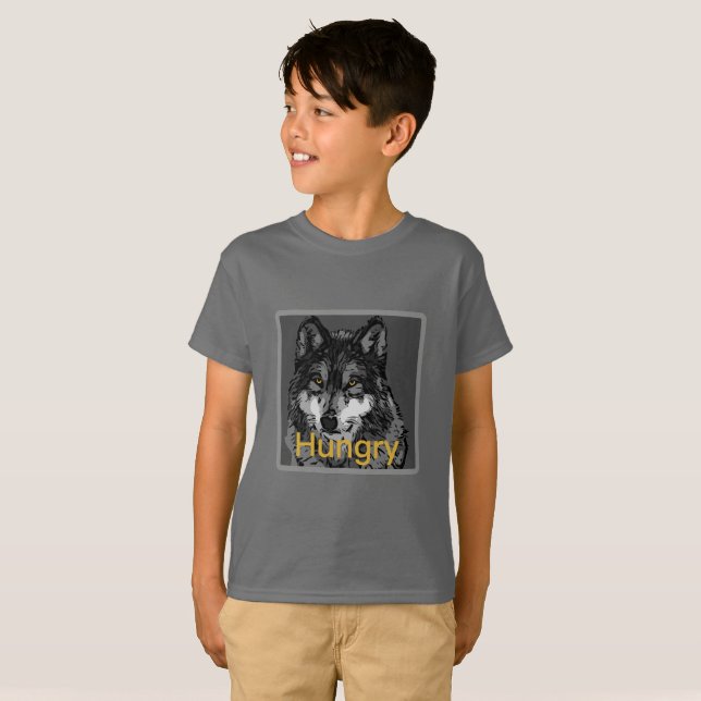 Faminto - Camiseta Básica Infantil (Frente Completa)