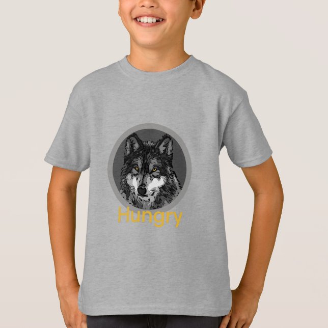Faminto - Camiseta Básica Infantil (Frente)