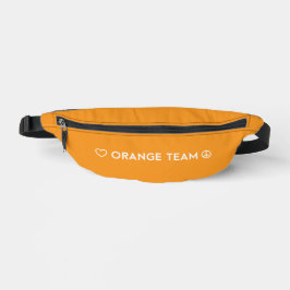 Fanny Pack da Equipe Laranja da Guerra de Cor