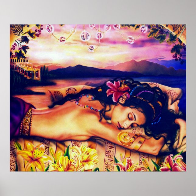 Fantasia (Ariadne) por Lisa Iris Poster (Frente)