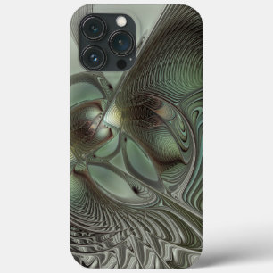 Fantasia de Arte Fractal da Cinza Olive Sage