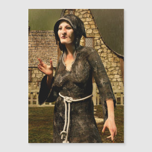 Fantasia de Bruxa Vila Medieval Halloween