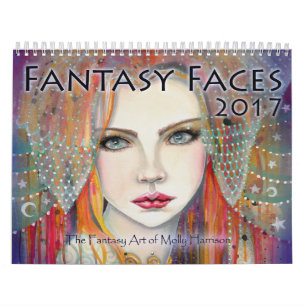 Fantasia Enfrenta Calendário de Arte Molly Harriso