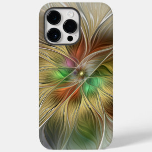 Fantasia Floral com o Dourado Abstrato moderno Fra