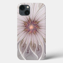 Fantasia Floral, Flor Abstrata Moderna Pastel