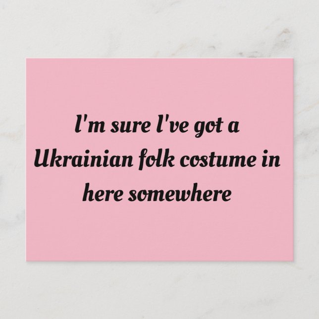 fantasia folclórica de um programa de TV negro órf (Frente)