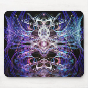 fantasia fractal da libélula Mousepad