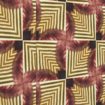 fantasia geométrica do ouro violeta gasoso