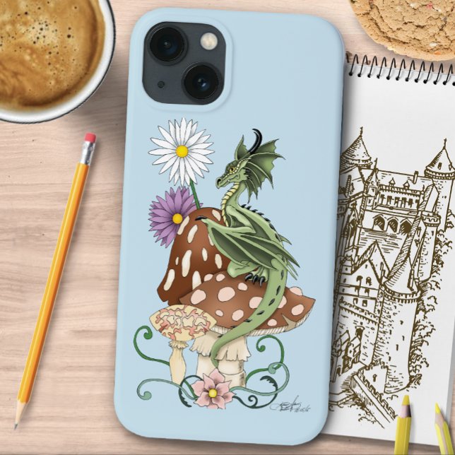 Fantasia Verde Caprichosa Flores de Cogumelo de Dr (Criador carregado)