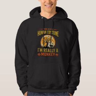 Fantasias de macaco de Halloween Camisa vintage de
