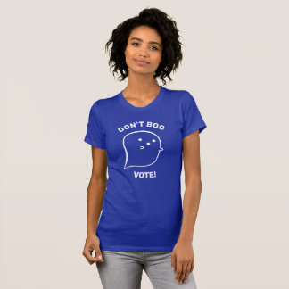 Fantasma Bonita Não Boo, Vote T-Shirt