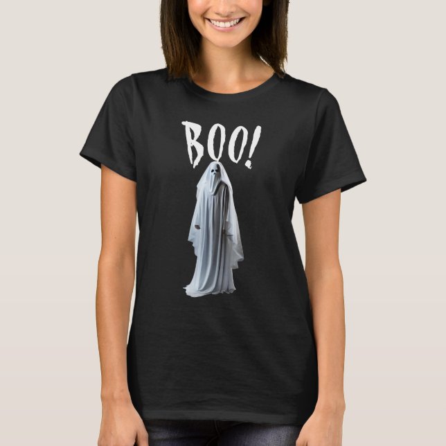 Fantasma Boo! Camiseta (Frente)
