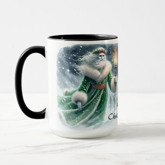 Fantasma Da Caneca De Café Presente De Natal (Esquerda)