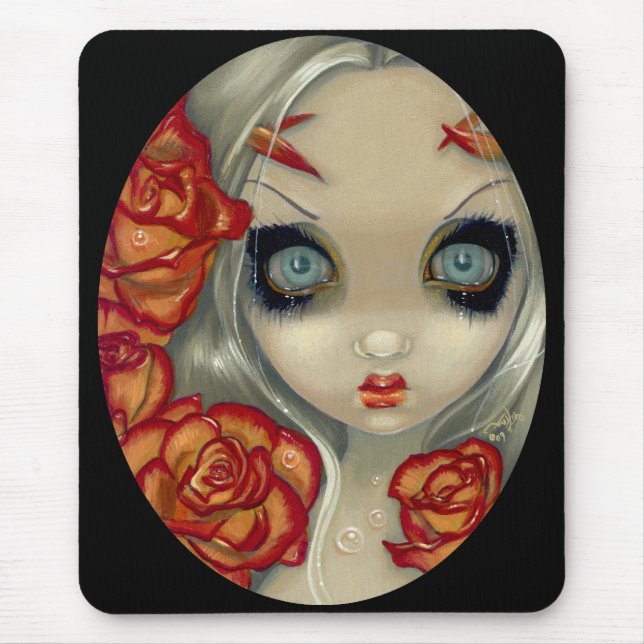 "Fantasma de um rosa" Mousepad (Frente)