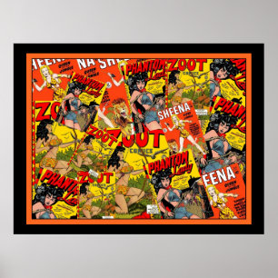 Fantasma de Zoot da banda desenhada do poster