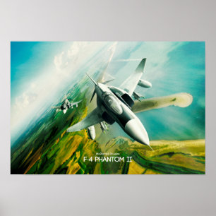 Fantasma   II de McDonnell Douglas F-4 do poster