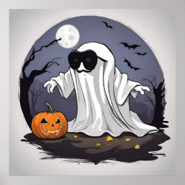 Fantasma - Impressão de Halloween