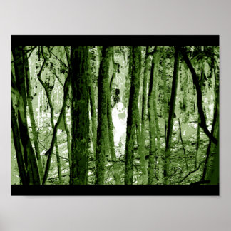"Fantasma na Floresta de Aokigahara" - Poster