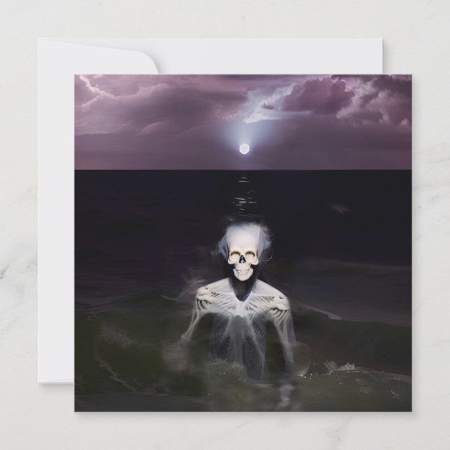 Fantasma no Mar - Pintura a Petróleo (Frente)