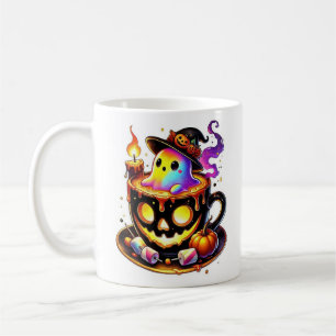 Fantasma numa caneca de café