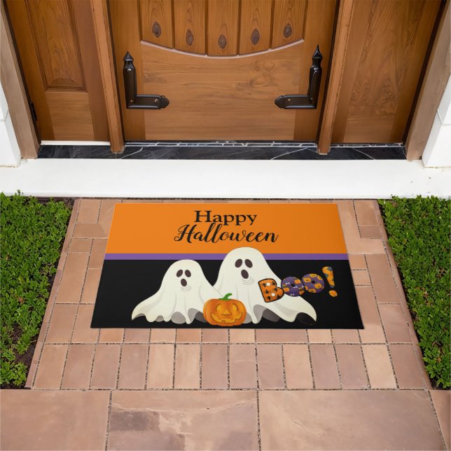 Fantasmagórico Tapete de Entrada para o Halloween (Ar livre)