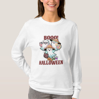 Fantasmas bonitos Boo Halloween T-Shirt