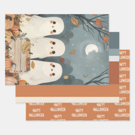 Fantasmas bonitos do outono - Colunas do outono - 