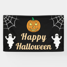 Fantasmas bonitos Pumpkin Spider Web Festa de Hall