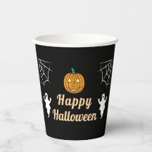 Fantasmas bonitos Pumpkin Spider Web Festa de Hall